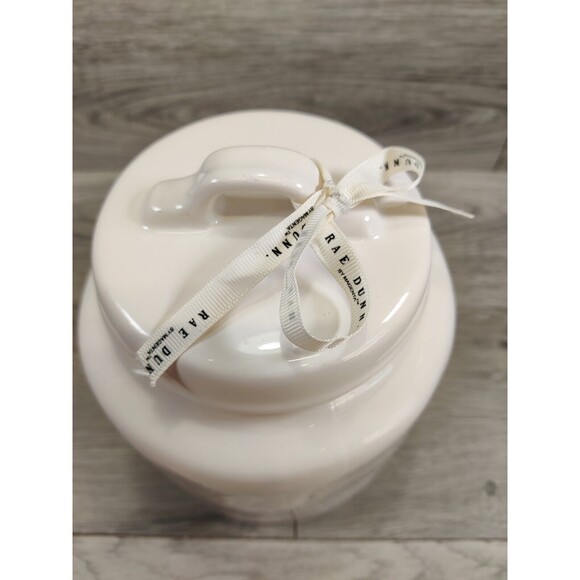 Rae Dunn Happy Hanukkah Canister, Cookie Jar W/ Rubber Seal - Picture 5 of 12